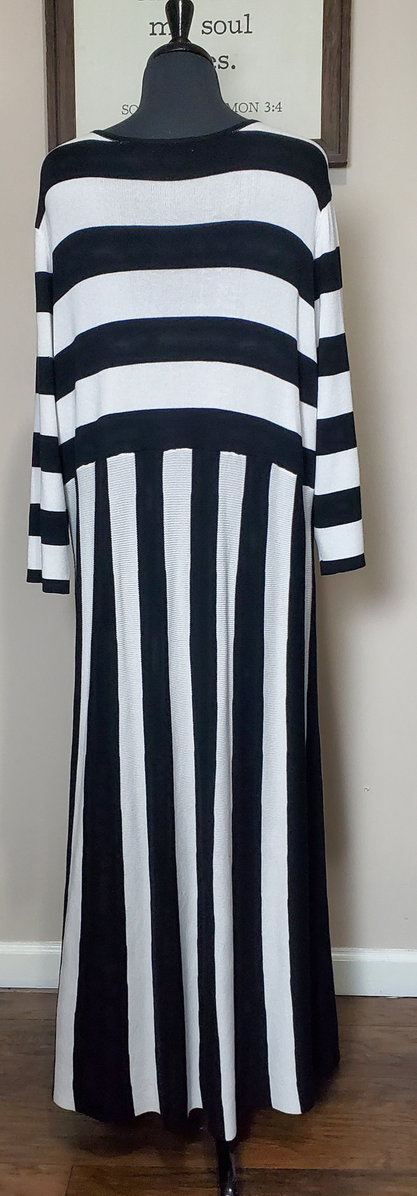 Black and White Dress