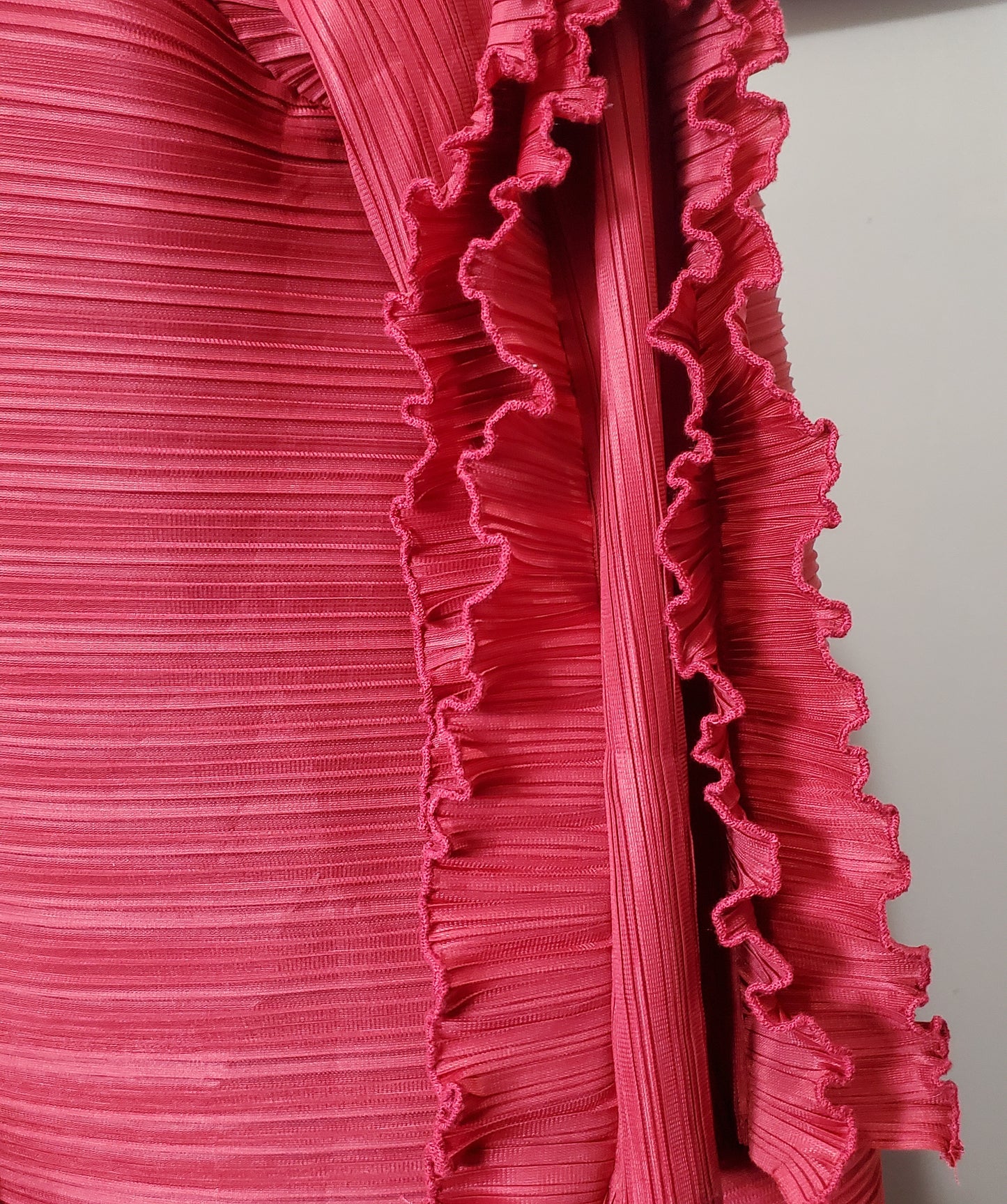 Burgundy Ruffled Dress XL