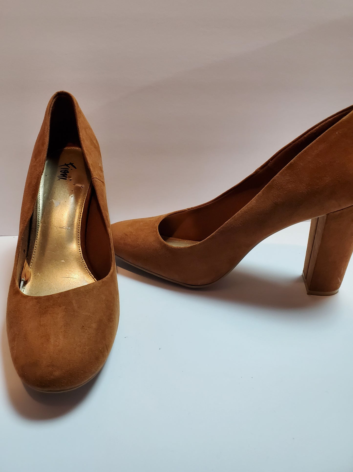 Brown heels