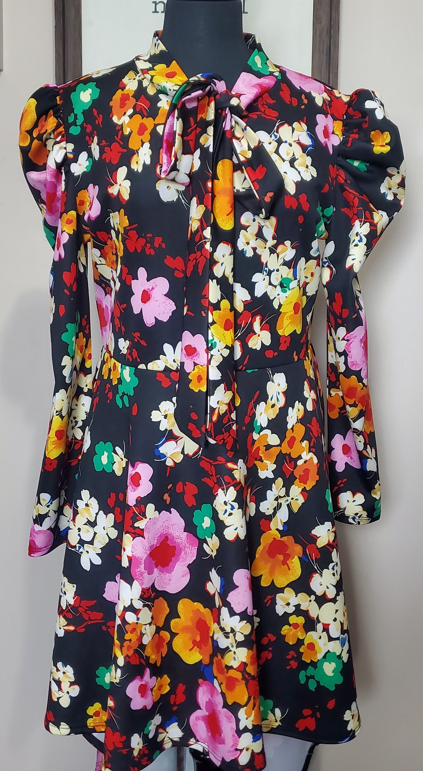 Sexy Diva Floral High Floral Hi Low Dress 2xl