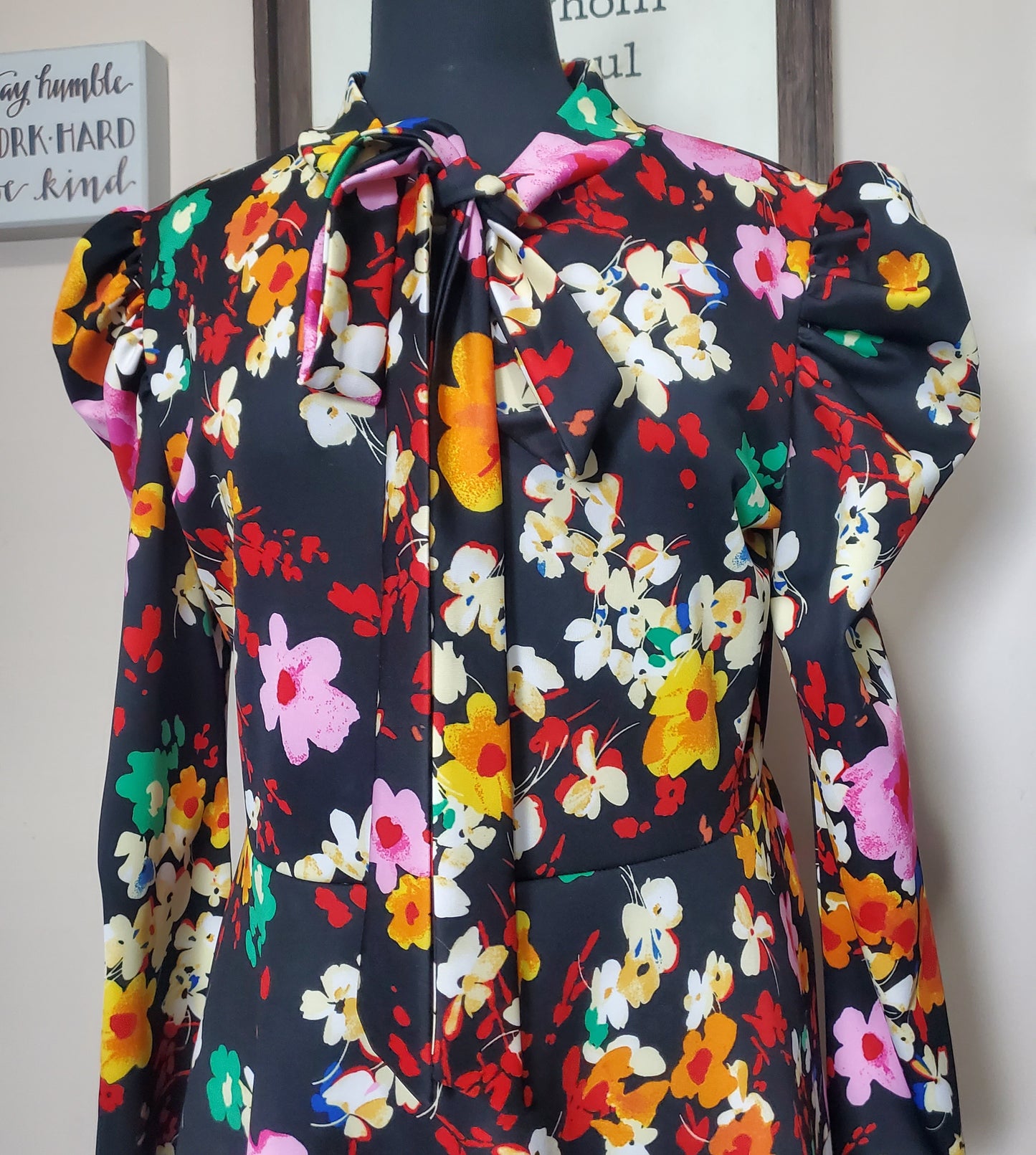 Sexy Diva Floral High Floral Hi Low Dress 2xl
