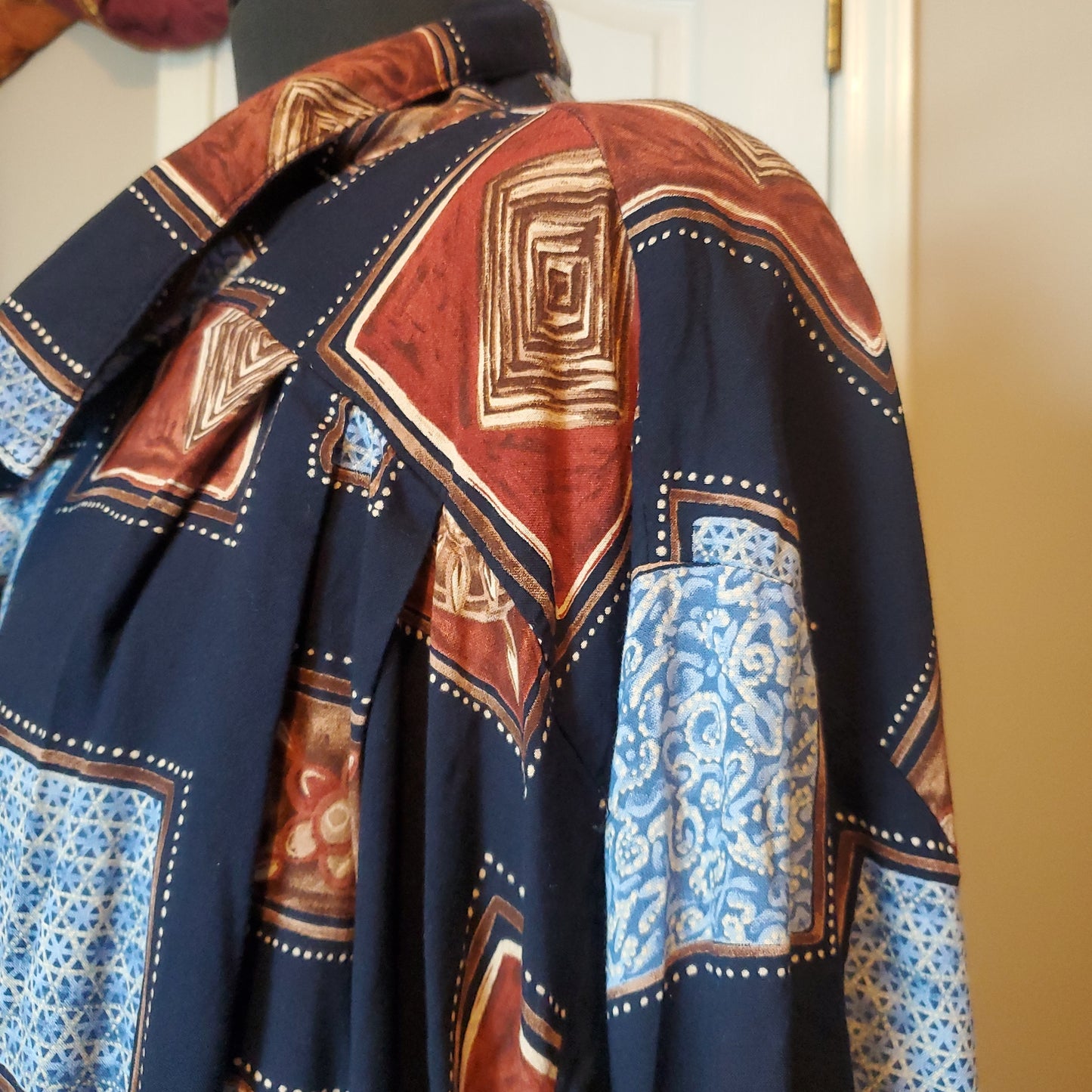 Pleated shirt