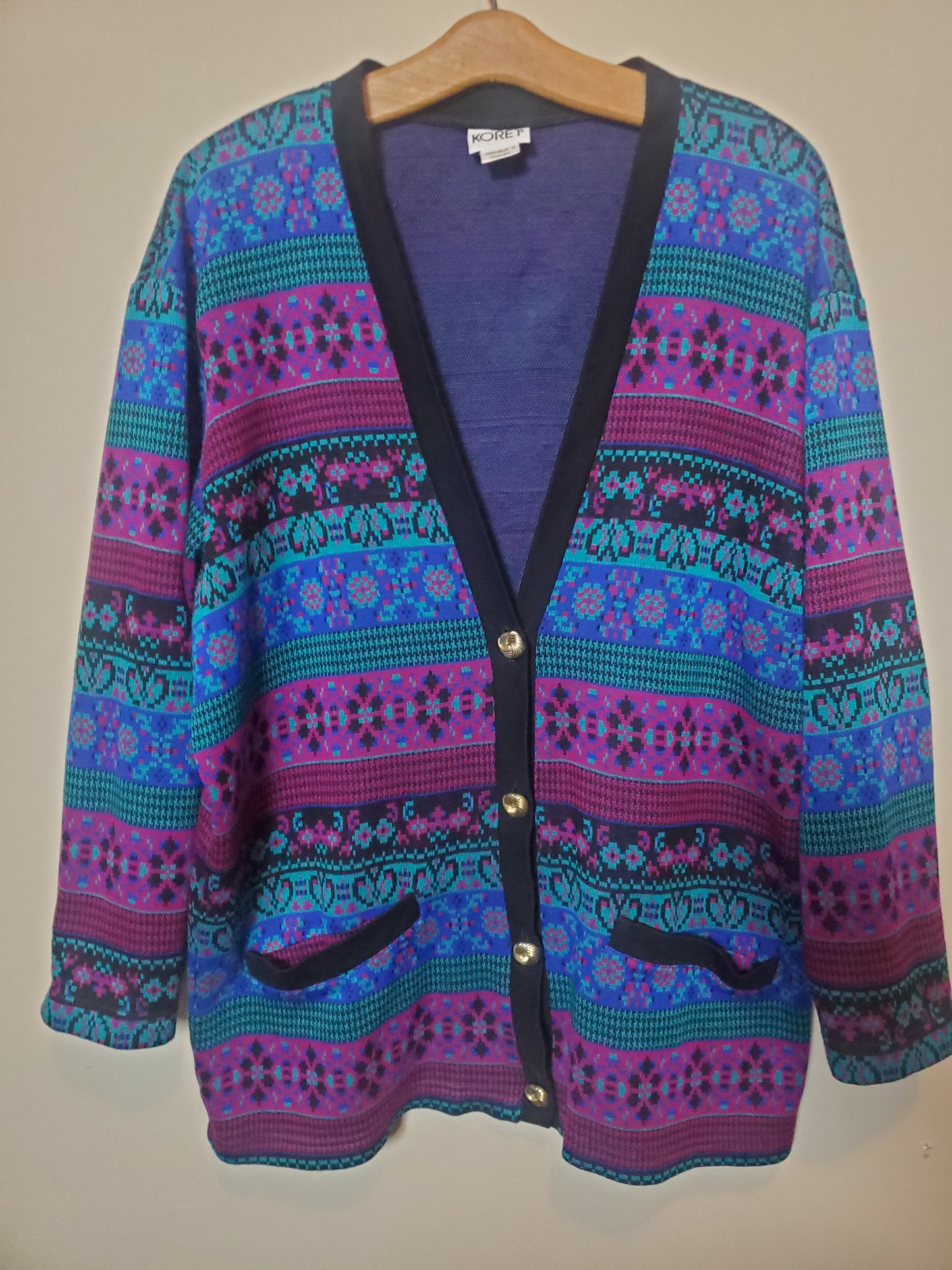Multicolored cardigan