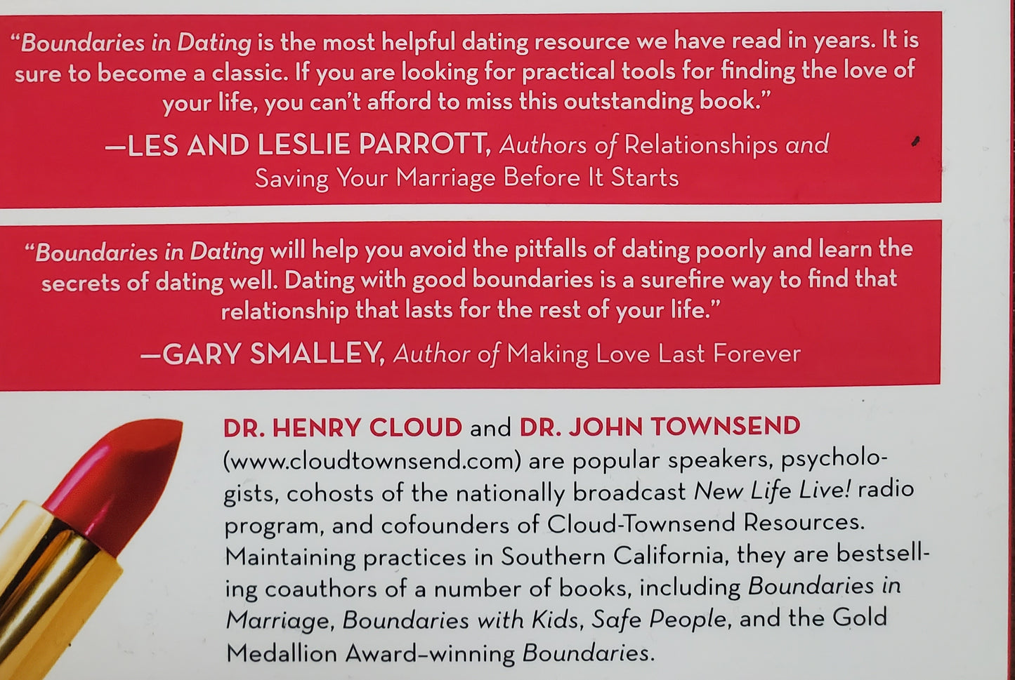 Boundaries in Dating book