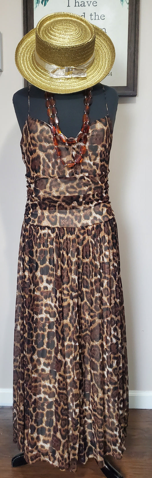 Animal Print Dress