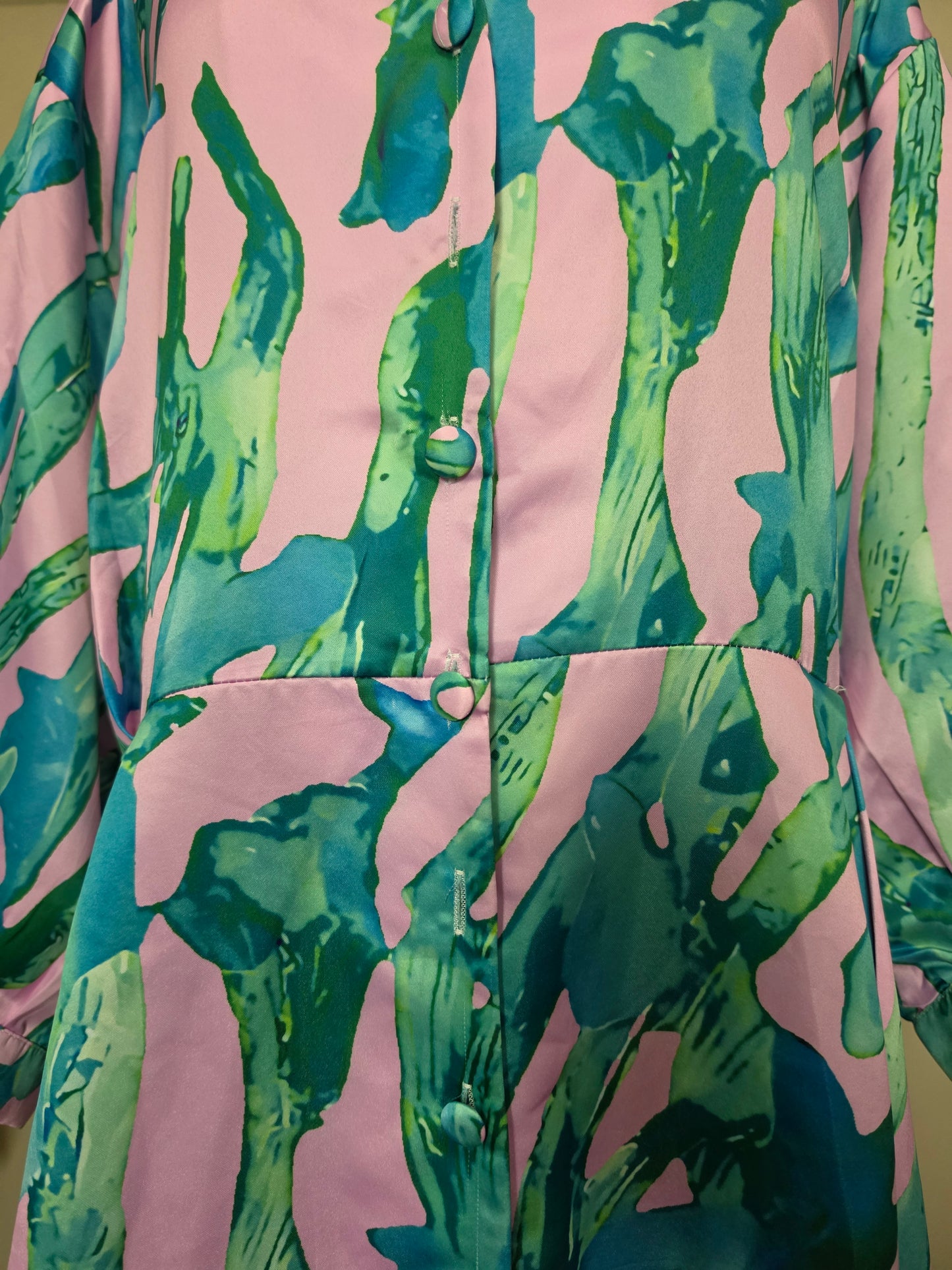 X Plus Wear Button Frnt Dress   5xl
