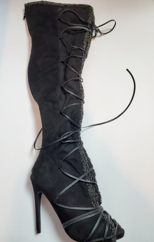 Thigh high boots