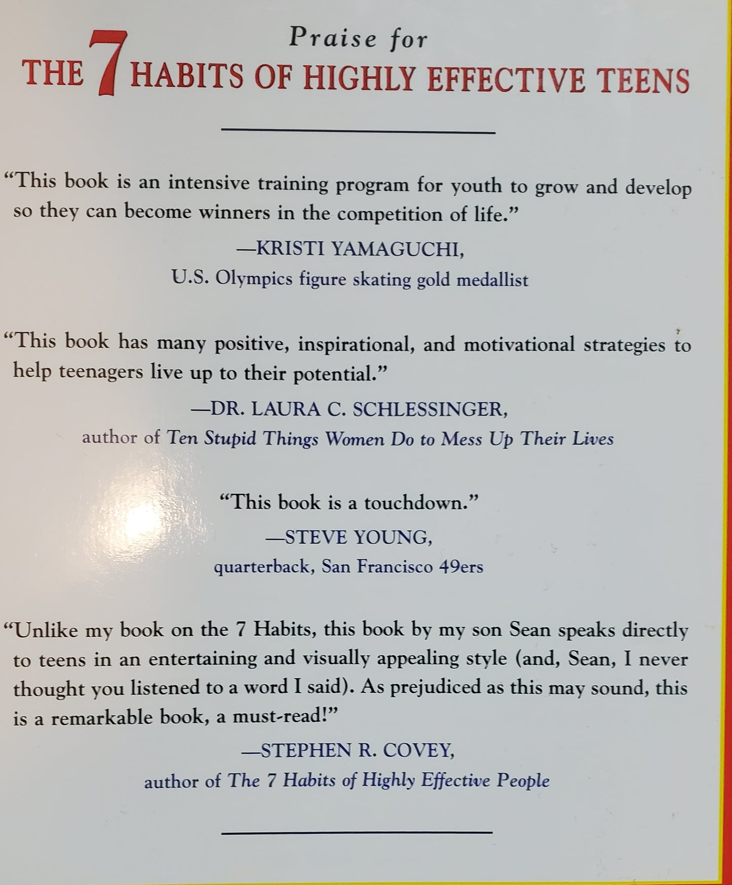 7 Habits of Highly Effective Teens book